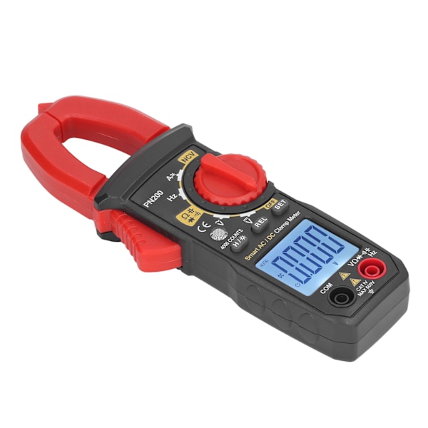 Digital Klemmemåler Multifunksjonell AC DC Amperemeter NCV Smart Multimeter for testing