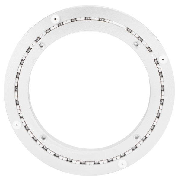 Kestävä alumiiniseos pyörivä laakeri Kääntölevy pyöreä sileä tukeva ruokapöytälevy 8 tuumaa