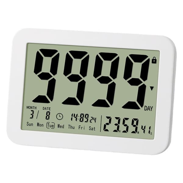 9999-day Countdown Digital Timers Classroom Timer Countdown Timer Compatible with Retirement