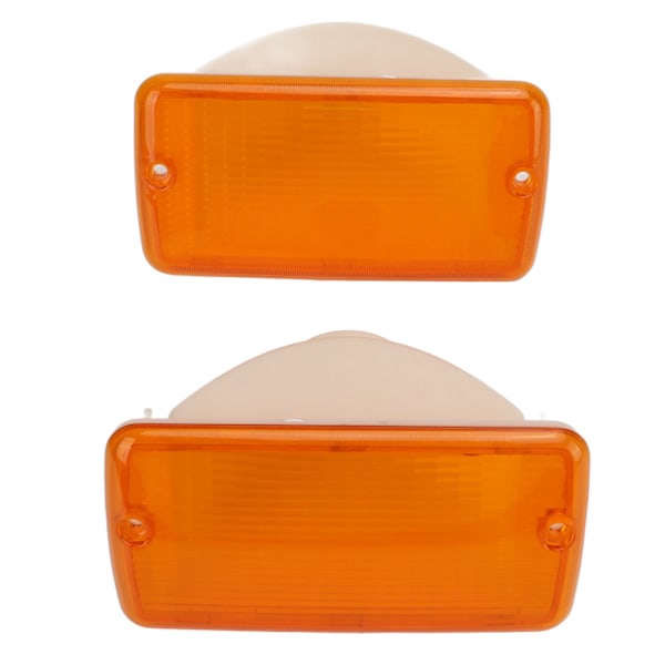 Parklys Forlygtehus Frontkofanger Lampe Dæksel 55055020AE Udskiftning til Jeep Wrangler TJ 1997 2006 Gul