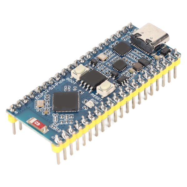 WiFi Utvecklingskort 512KB SRAM 2MB PSRAM 240MHz Dubbelkärnig Utbyggnadskort för Pico Kommunikation LED Sensormodul