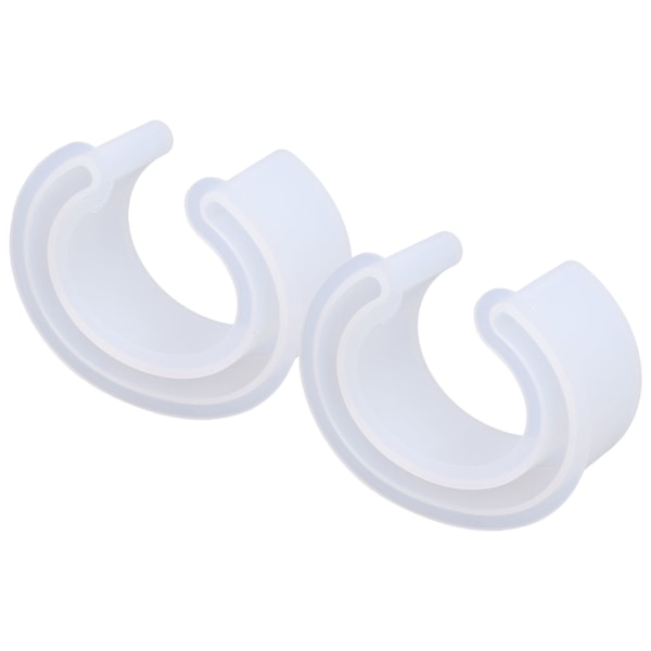 Silikonform DIY C-formad halvöppen armband i stor storlek Crystal Epoxi Silikonform