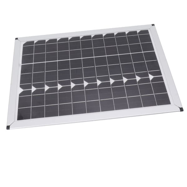 100W Solpanel Kit Monokristallin Solmodul med Vattentät 20A 12V 24V Styrenhet för Bilcamping