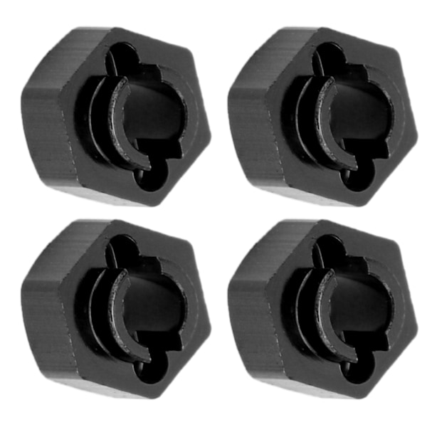 SCX2424 RC Combiner Cross Skiftenøgle Kit 7 mm Aluminiumlegering RC Vedligeholdelsesdele til AXIAL SCX24 1/24 RC Bil Sort