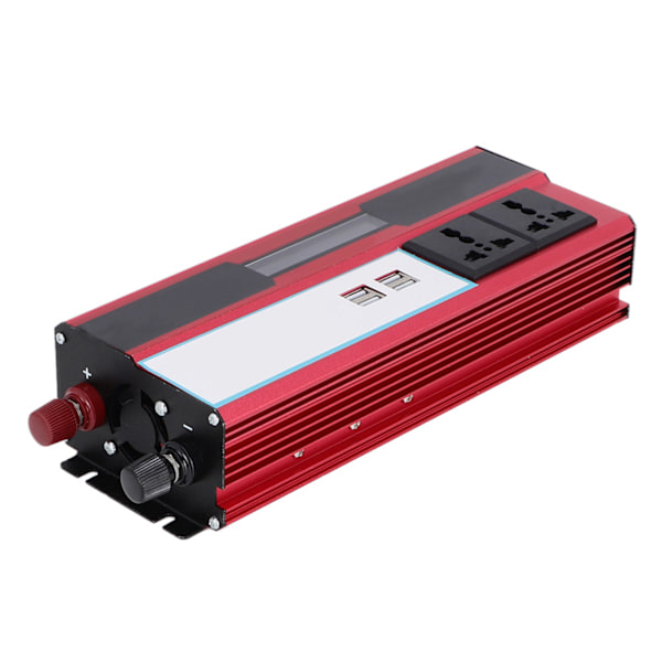 4000W Solar Power Inverter Wave Digital Display Telefon 4 USB-oplader 220-240V