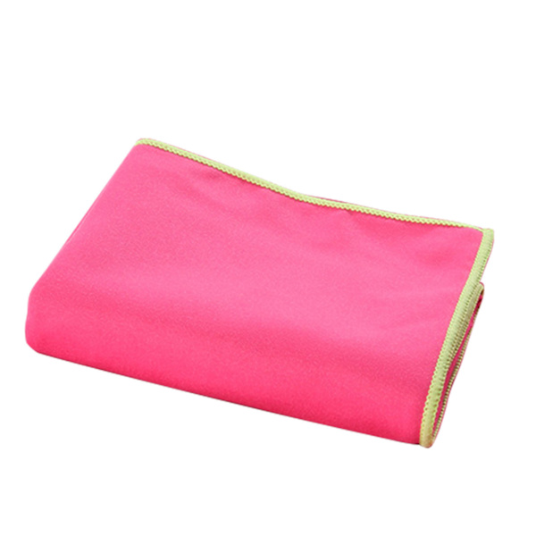 Utomhussporthandduk Snabbtorkande mjuk, bekväm träningshandduk med linne för simning Fitness Yoga Rose Red 80x160cm/31,5x63,0in