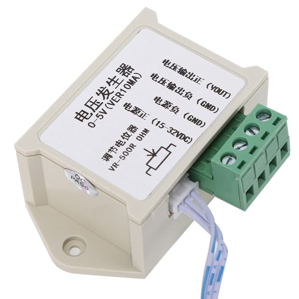【NX】Spændingsregulerende generatorpotentiometer justerbart 0-5VDC til PLC industriel kontrol