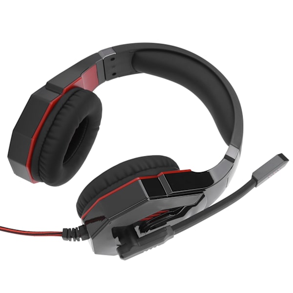 Kablet Gaming Headset USB-port Over-Ear Hodetelefon Mikrofon PC-Headset Datatilbehør