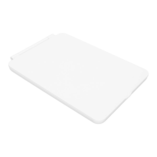 Opplyst sminkespeil med 3 farger Lysmoduser Foldbar Oppladbar Bærbar Mini sminke-LED-speil for reiser Hjembruk Hvit