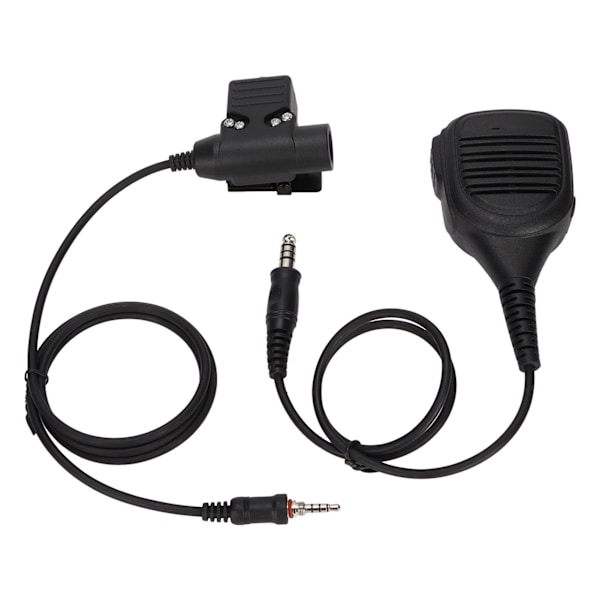 Högtalare Skuldermikrofon 7,1 mm axelmikrofon med U94 PTT för Yaesu Vertex VX‑6R VX‑7R