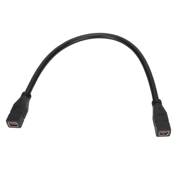 Mini DP-kabel 0,3 m MiniDP hona till hona testförlängningskabel Mini DisplayPort-kabel för dator