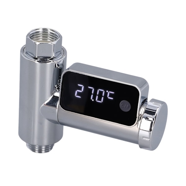 G1/2 Hane Termometer LED Display Bruser Termometer Vandtemperatur Monitor til Børn Voksne Hjem Badeværelse