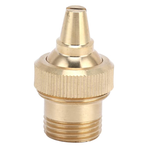 G1/2 DN15 Utvändig gänga Atomizer Mässing Justerbart Dimmunstycke för Damfontäner
