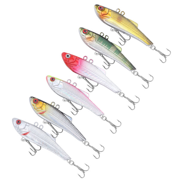 Flytende fiskesluk Realistisk falskt agn med ringende kule Topmouth Culter Bass Lure