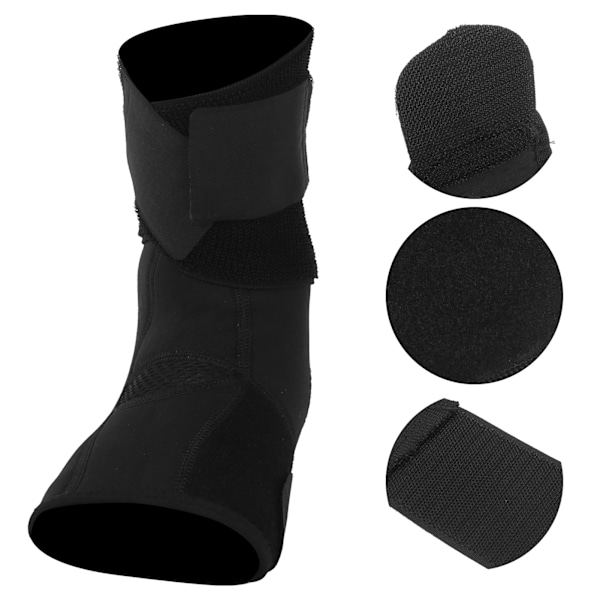 Säkerhet Elastiskt ankelbandage Gym Löpning Skyddskompression AnkelfotbandageM