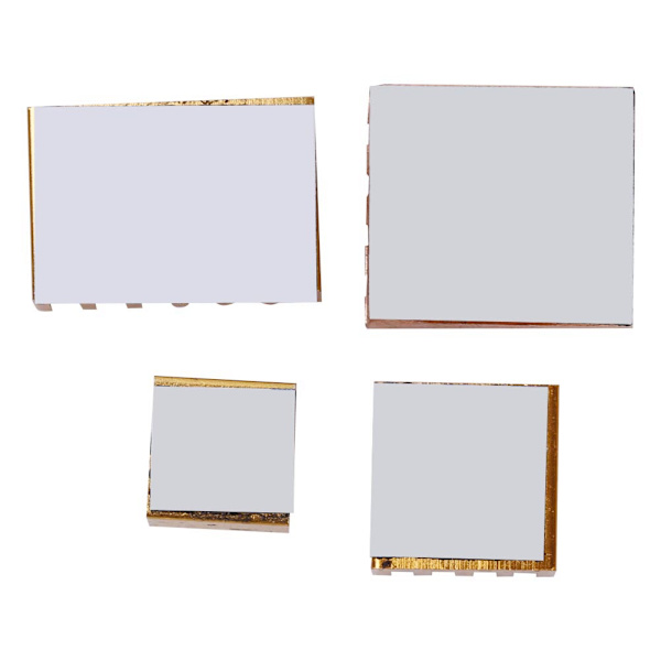 8 stk. Kobber Aluminium Køleplade CPU Køler med Klæbemiddel til Raspberry Pi 4B