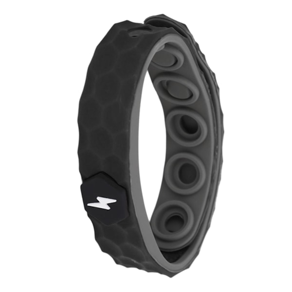 Elektrostatisk anti-statisk armbånd trådløs negative ioner Silikon Elektrostatisk anti-statisk armbånd til kvinder mænd Sort