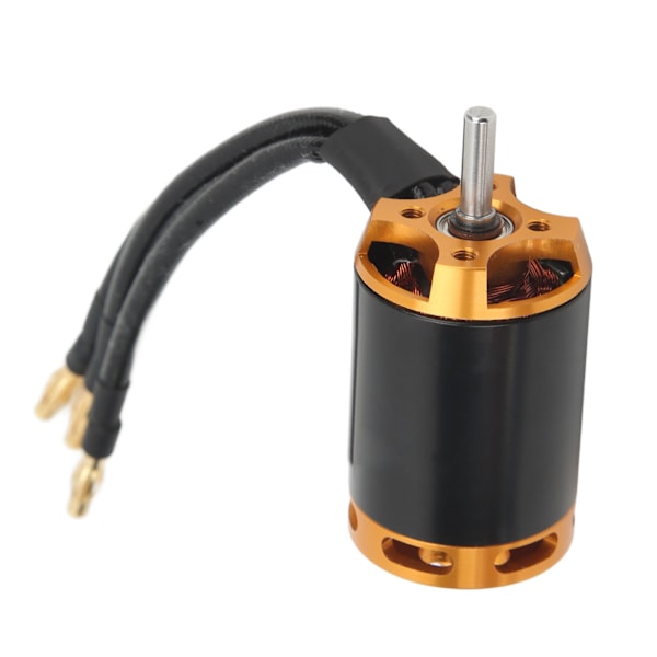RC Båt Brushless Motor Vanntetting 22800KV 12N8P Struktur Aluminiumlegering Kobber RC Brushless Motor for RC Båt
