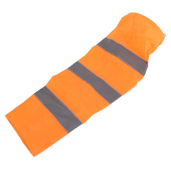 Reflekterande väder vindstrumpa vindriktningsindikator för utomhusflygplats Farm Garden Parks Orange60CM