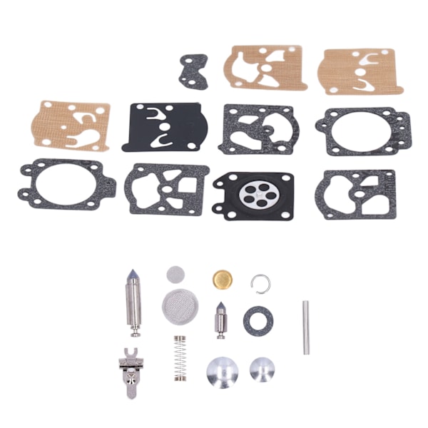 2 Sæt Forgaser Carb Rebuild Reparationssæt Havemotorsav Reparationssæt Til Walbro K20 WA WT