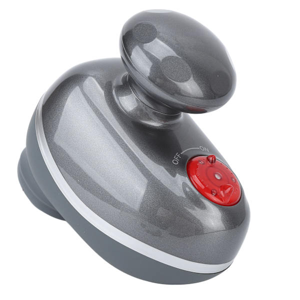 Muskelafslappende massagemaskine Højfrekvent bankning USB Opladbar Deep Tissue Fascia Massager Grå
