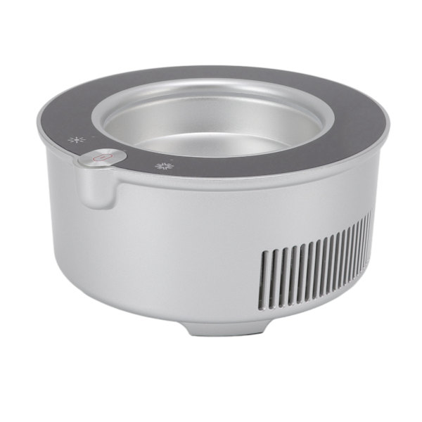 2 i 1 elektrisk koppvärmare Kylare Desktop Dryckekylare Smart kaffevärmare för hemsovsal 100‑240V amerikansk kontakt