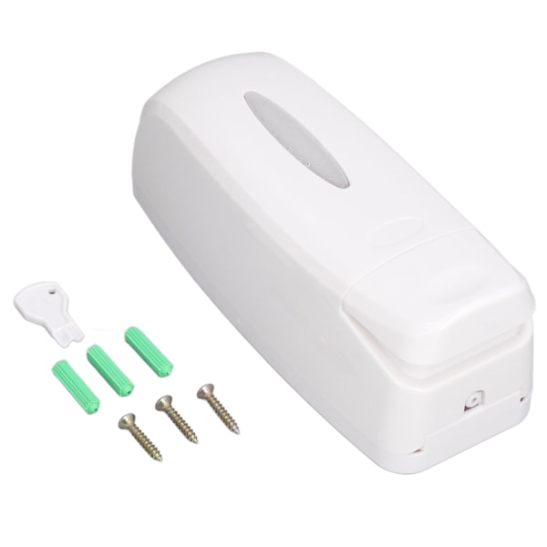 Tvåldispenser 360ml Handpressläge Utrymmesbesparande väggmonterad manuell schampodispenser