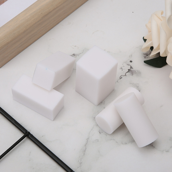 5 stk hvite gelé-gummi stempel carving blokker for håndverk DIY stempel gjør