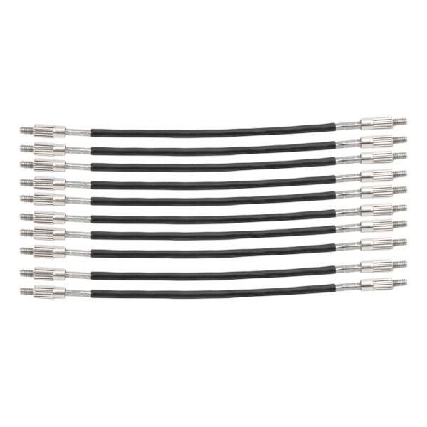 10 stk Violin Svansarm Svans Tarm Stål NonSlip Wire Tailcord udskiftningstilbehør