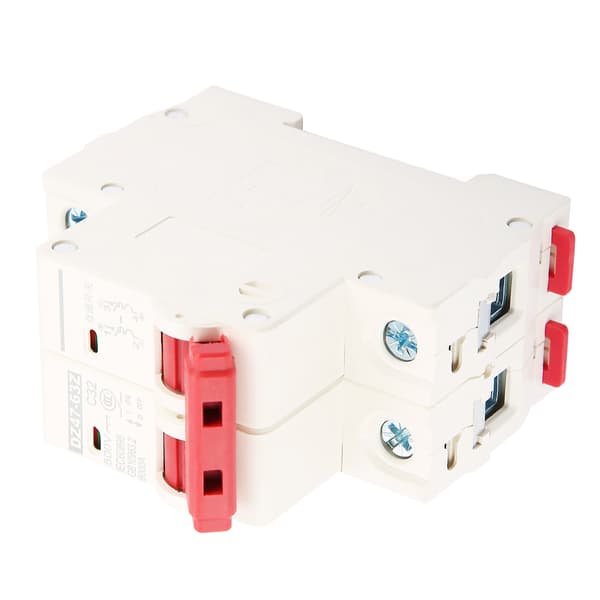 2P DC 500V 32A mini afbryder MCB sikkerhedsafbryder DZ47-63Z-2P