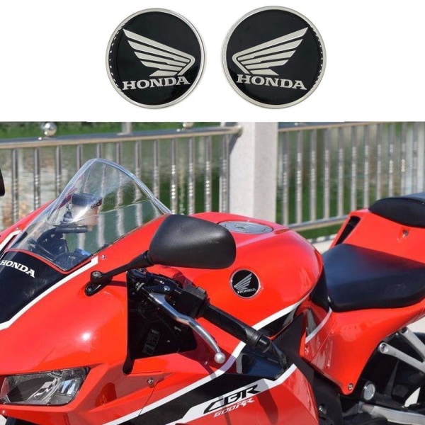 Vanntett applikasjon for honda CBR VFR motorsykkel 3D wing logo rundt fairing-klistremerke