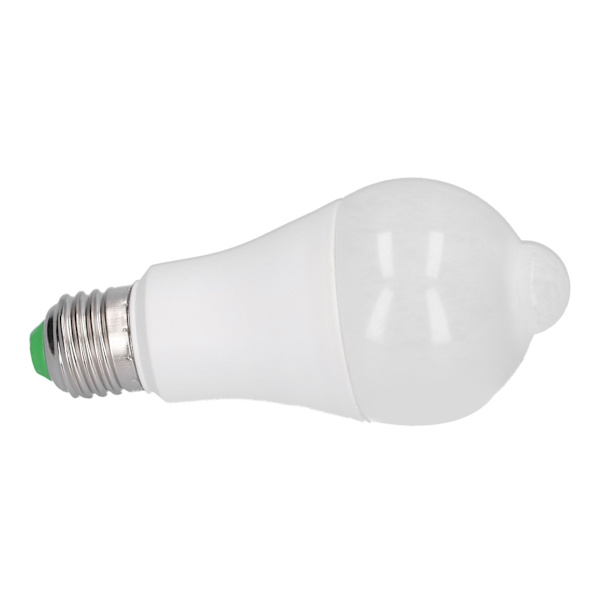 E27 18W LED Induktionslampe PIR Infrarød Bevægelsessensor Lampe til Gang Soveværelse Trappe 85‑265VPure Hvid Lys