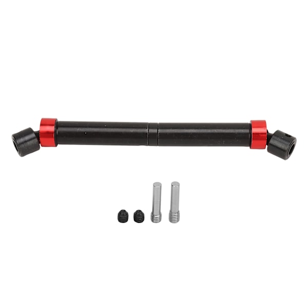 RC-auton vetoakselin kokoonpano Teräs Kaukosäädöllä Ohjattava Auton Vetoakseli Axial SCX10 90046 1/10 Autolle 125‑190mm Musta