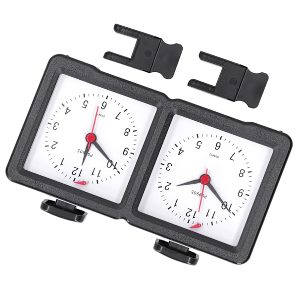 Multifunktionsschack analog klocka Count Up Count Down Timer Mute för brädspelstävling