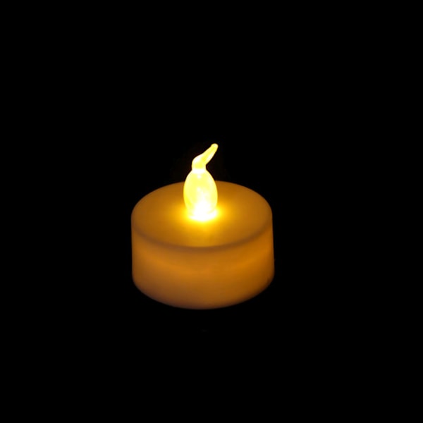 20 stk Flammeløse LED-telys Varmt lys Romantiske elektriske lys Dekorative lys