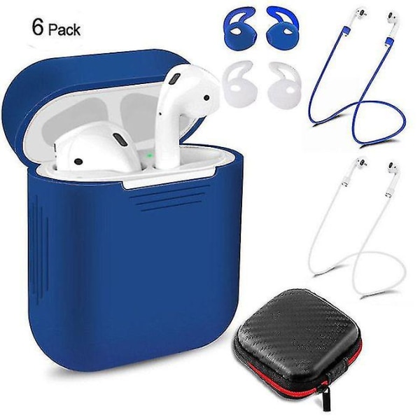 6 Pack Ear Pods Accessories Set langattomalle Bluetooth
