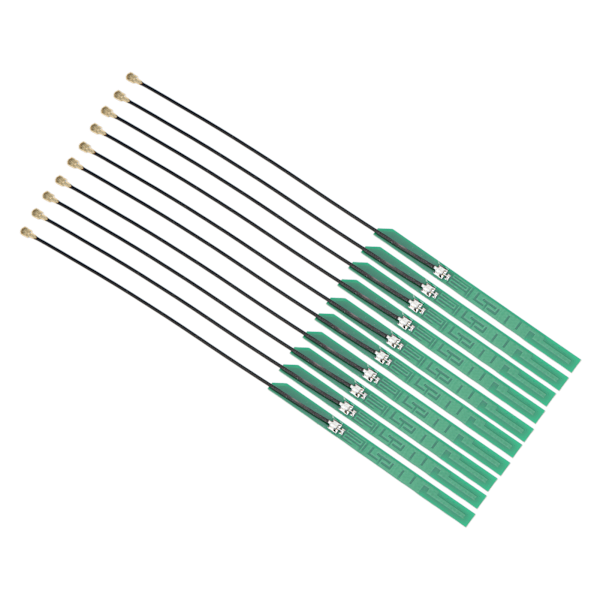 10 stk intern antenne 2.4G lille PCB IPEX 5Dbi hovedsignalstabilisering Indbygget antenne