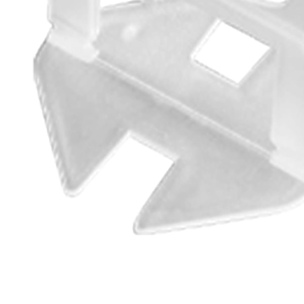300 stk Fliseudjævner Udjævningssystem Kit Distansskiver Installationsværktøj til væg og gulv 1,0 mm Transparent base