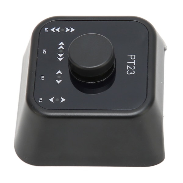 Bluetooth Sidevender Pedal Opladeligt Trådløs Multimediakontrol Nøgleafbryder til Computertelefon Sort