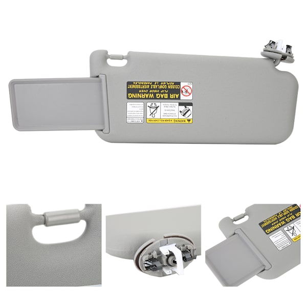 Vänster förarsida solskydd 74320-42501-B2 Passar för RAV4 2006-2009 grå