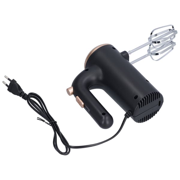 【NX】300W Multifunksjonell Eggvisp 5 Gir Elektrisk Eggvisp Dobbelthode Håndmikser EU-plugg 220-240V