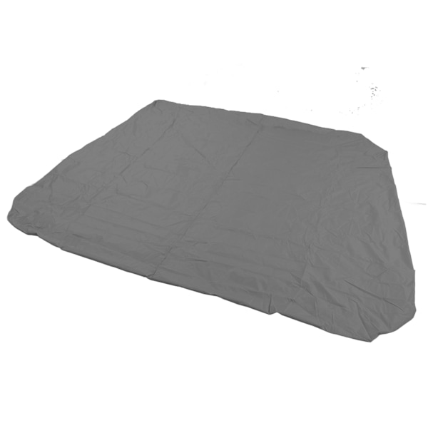 SPA-överdrag Fyrkantigt Vattentätt 190 silverbelagd polyester Taff väderbeständigt badtunnaskydd för badkar 207x207x30cm/81,5x81,5x11,8in Grå