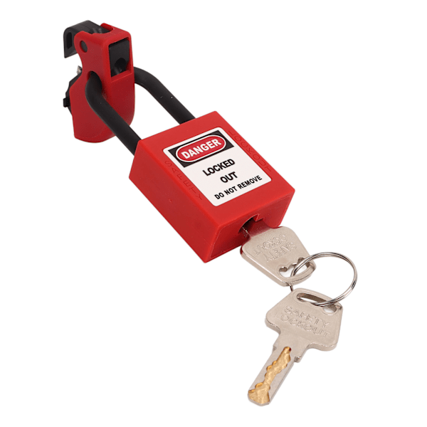 Universal kretsbrytare Lockout Set Säker Kompakt Enkel installation Circuit Breaker Lockout Device
