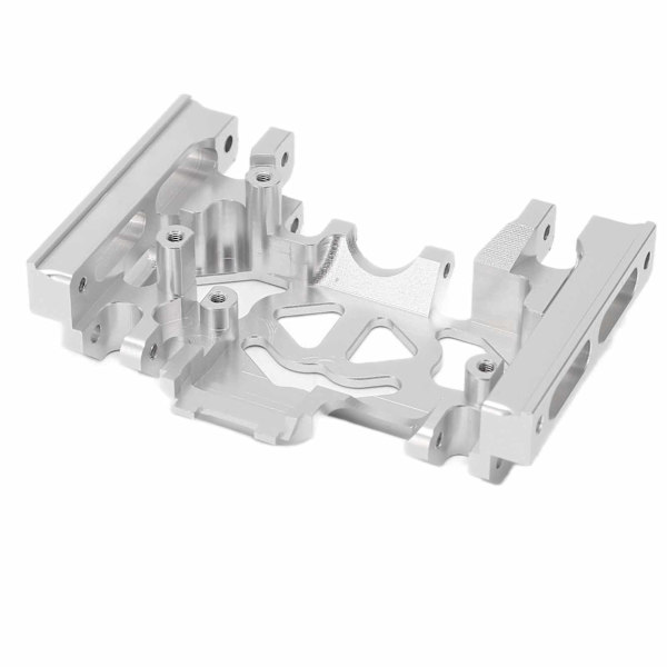 Girkassebase, Medium Mount Chassis Skid Plate, Aluminiumlegering for TRAXXAS TRX4 1/10 RC Crawler