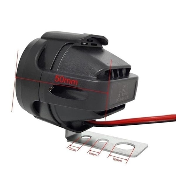 12W Super Ljus LED-Ljus Dimljus Strålkastare Motorcykellampa