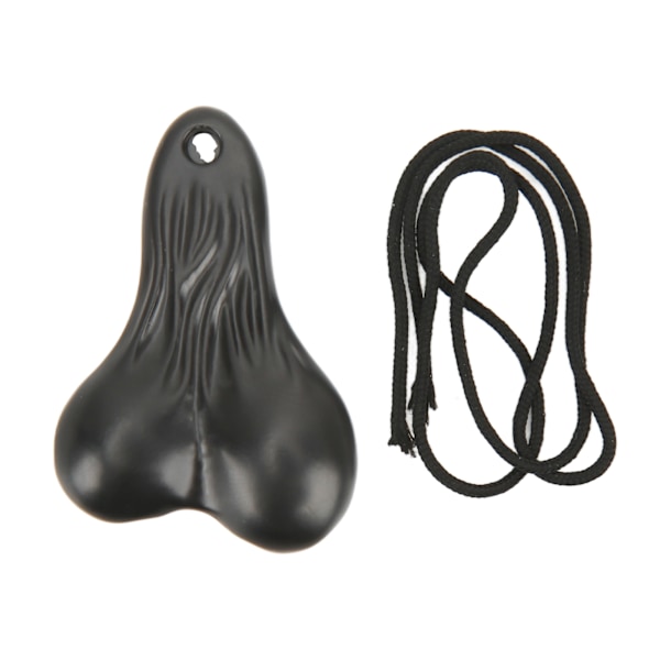 Hängande Lastbilskulor Nötter Realism Zink Legering Cool Look Lastbilsmutter Stötfångare Kulor med Rep för RC Modellbil Svart