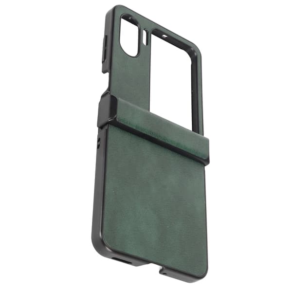 Vikbart telefonfodral Reptåligt vikbart telefonfodral för Oppo Find N2 Flip Grön