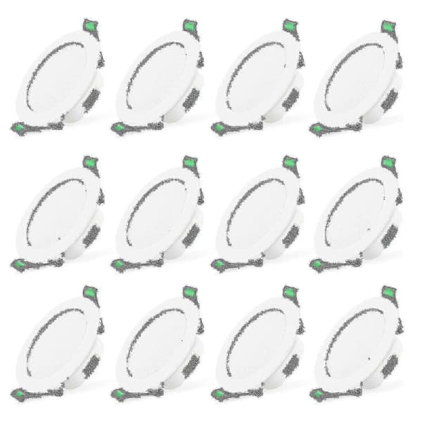 【NX】Thpcs 7w Hvit LED Downlight Innfelt Taklampe Slank Spotlys