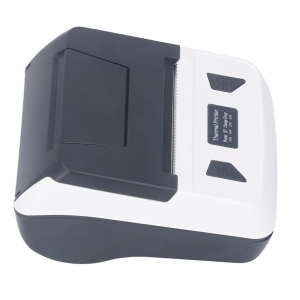 Termisk printer Bluetooth Bærbar Mini Kvittering Billet Bill POS Udskrivningsmaskine Hvid 80mm til WindowsXP