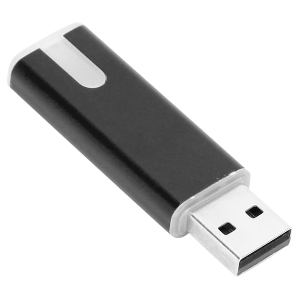 U Disk USB Minne USB2.0 Minnebrikke Pendrive Bærbar Lagring Datatilbehør Svart 16GB
